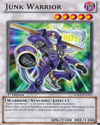 Yu Gi Oh YuGiOh 5Ds 2009 Starter Deck Single Card Junk Warrior 5DS2-EN042 Common [Toy]